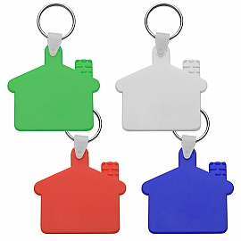 Breloc din plastic cu forma de casa - AP809332
