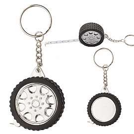 Breloc cu ruleta si forma de roata auto - AP810315