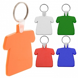 Breloc din plastic colorat cu forma de tricou - AP809333