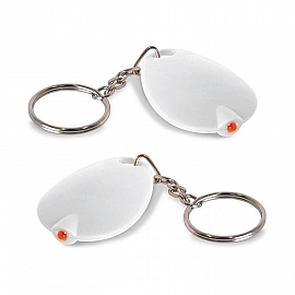 Breloc din plastic cu lanterna LED - KC1089