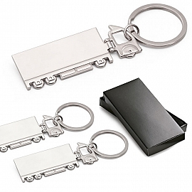 Breloc metalic cu forma de camion - 93341